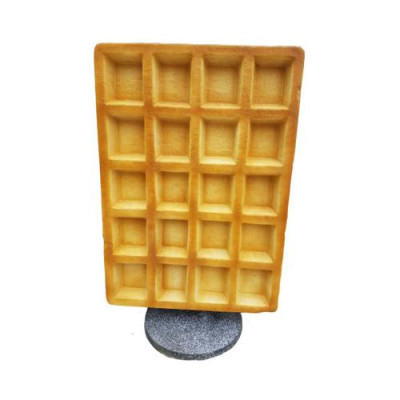 Figure Waffle Display Gastronomy Sculpture Statues Figures Decoration