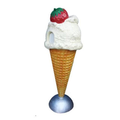 Ice Cream Figure Statue Display Rabbit Ice Cream Shop Gastronomy Statues 170cm New