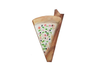 Display stand for pizza shop booth restaurant price sign sculpture statue 200cm