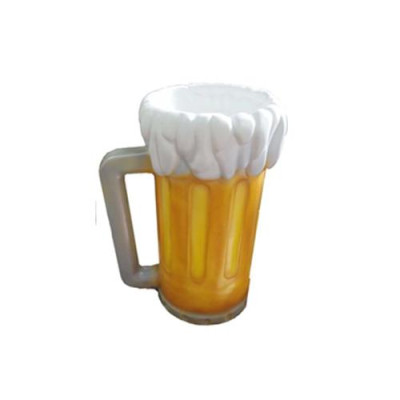 Beer Garden Mug Display Sculpture Glass Figure Sculptures 93cm Display Advertisement