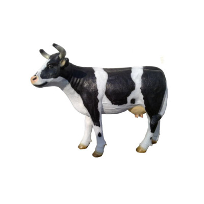 Cow life-sized figure decoration statues sculpture garden decoration figures 130cm