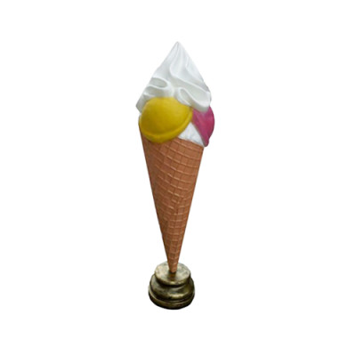 Ice cream ice cream parlor wall decoration figures gastronomy stand-up display 130cm new