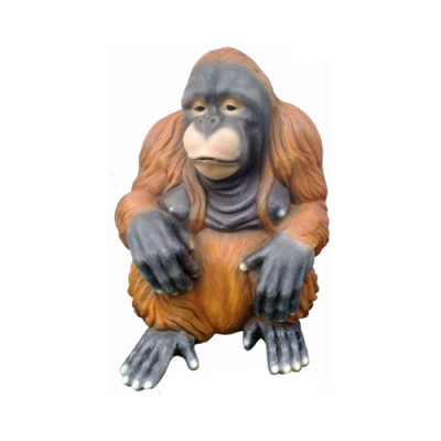 Orangutan monkey figure abstract figures statues modern painted new 79cm statue