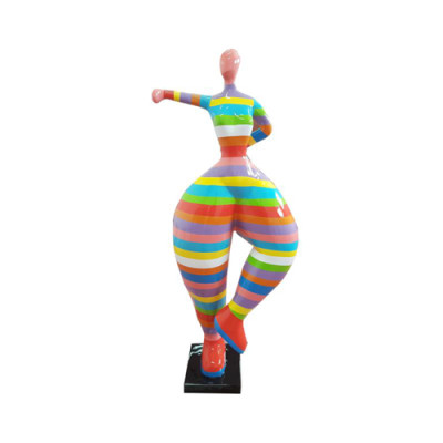Modern Figure Ballerina PVC Sculpture Decoration 85cm Decorative Figures Statues New