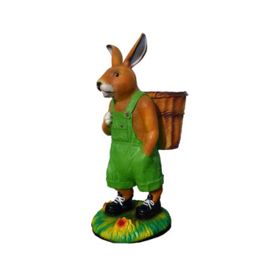 Hare figure abstract figures statues modern statue colorfully painted new 110cm