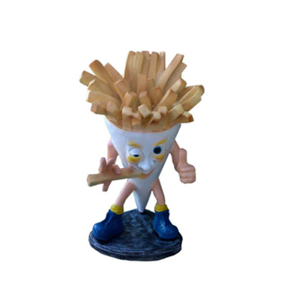 French Fries Fast Food Sculpture Decoration Figures 85cm New Gastronomy Display