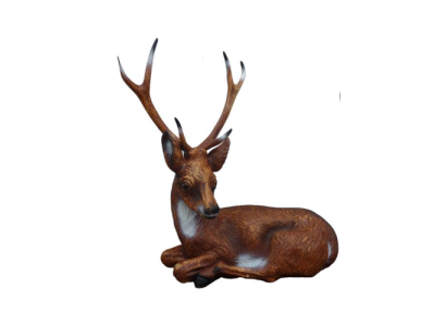 Figures Sculpture Garden Decoration Deco Sculpture Statue Fawn Deer New 80cm