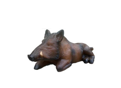 Abstract decorative wild boar sculpture wild boar hunting garden