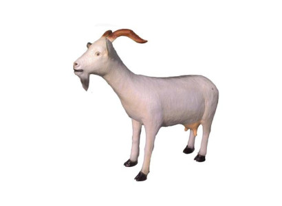 Goat Decorative Statue Garden Figurines Statues 82 cm Life-size Figure