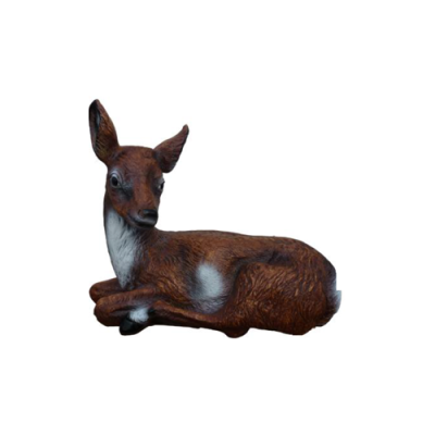 Figurine Sculpture Garden Decoration Deco Sculpture Statue Fawn Deer Baby 58cm