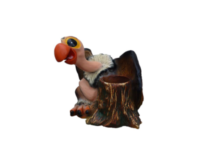 Decorative Figure Vulture Bird Garden Figures Sculpture Statues Sculptures 45cm New