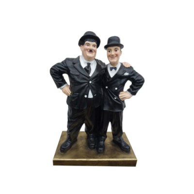 Decorative figure statue sculpture 50 cm figures statues sculptures Laurel and Hardy new