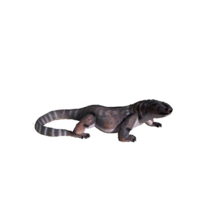 Lizard Decorative Statue Garden Figures Statues 100cm Life-Size Figure Plastic