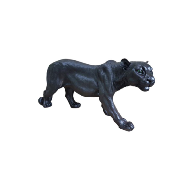 African Panther Decorative Statue Garden Figurines Statues 85cm Life-sized