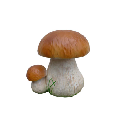 Sculpture Mushroom House Statue Garden Figures L59 Statues Sculptures Figure New 40cm