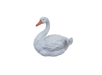 Swan Bird Figurine Statue Garden Decoration Sculpture Decor Sculptures