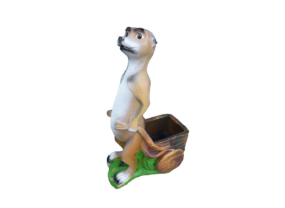 Meerkat Figurine Statue Garden Decoration Sculpture Deco Sculptures