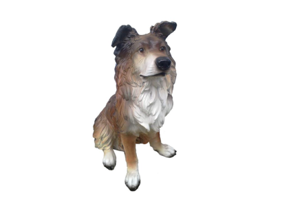 Dog Animal Figure Statue Garden Decoration Sculpture Deco Sculptures