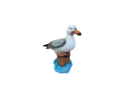 Seagull 35cm Figure Statue Garden Decoration Sculpture Deco Sculptures