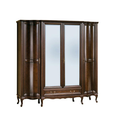 Italian style bedroom complete furniture bed nightstand wardrobe dresser 1