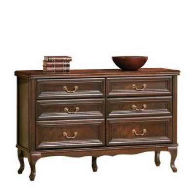 Complete bedroom: bed, double bed, nightstands, chest of drawers, armchair, Chippendale Royal