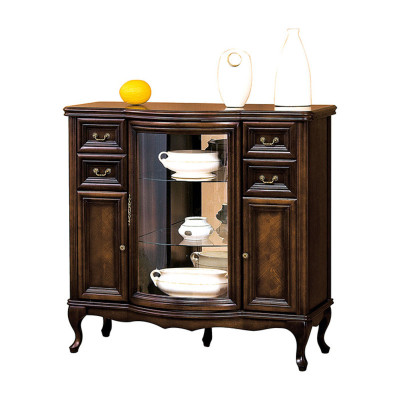 4-piece living room furniture set Italian style chest of drawers showcase RTV Chippendale