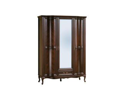 Wardrobe Cabinets Cupboard Wall Unit 3 Doors Wood New Italian Furniture
