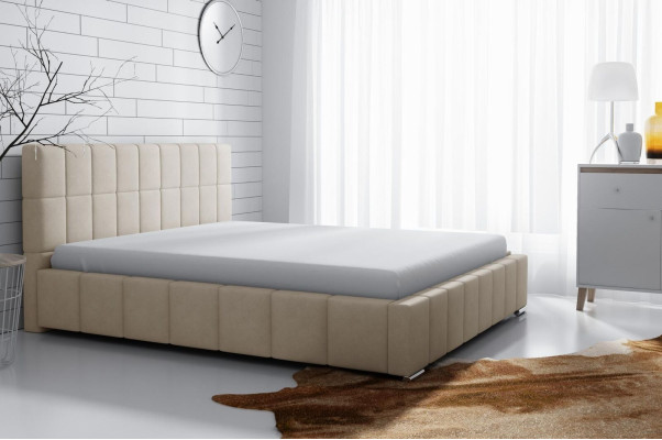 Bed frame Design Double Hotel Modern Bedroom Bed Beds Upholstered Bed New