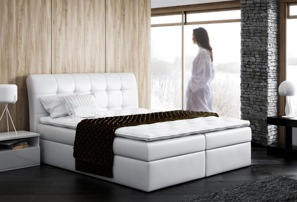 Bed box bed bedroom beds box spring bed textile design double hotel new