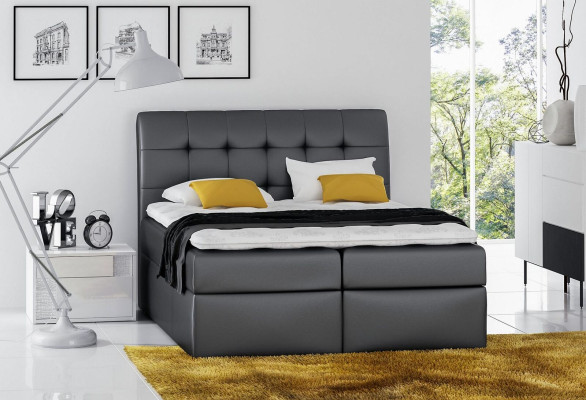 Bed box bed bedroom beds box spring bed textile design double hotel new