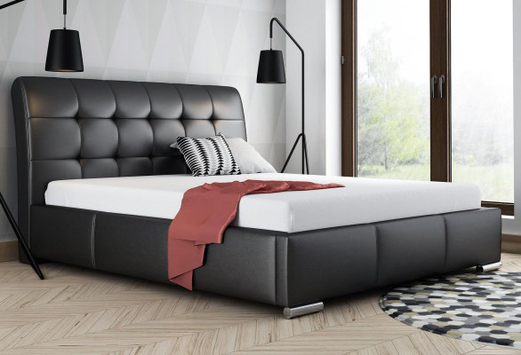Luxury Furniture Bed Bed Frame Bedroom Design Double Hotel Modern New 160x200