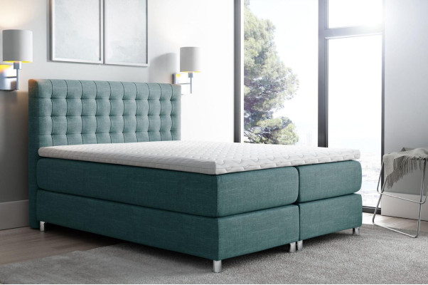 Box spring bed double bed matrimonal bed bed frame bed upholstered bed beds polyester