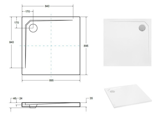 Shower tray shower base shower acrylic tub shower tray flat