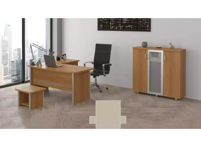 Complete office furniture set filing cabinets corner desk furniture 3-piece set