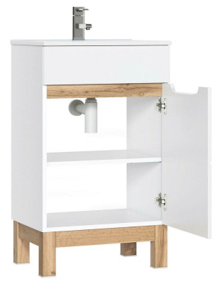 Sink cabinet shelf cabinets 50cm sink washstand