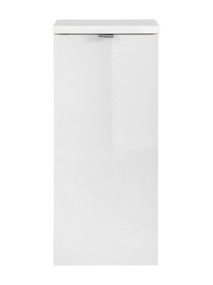 Universal wall cabinet decorative bathroom furniture with a laundry basket