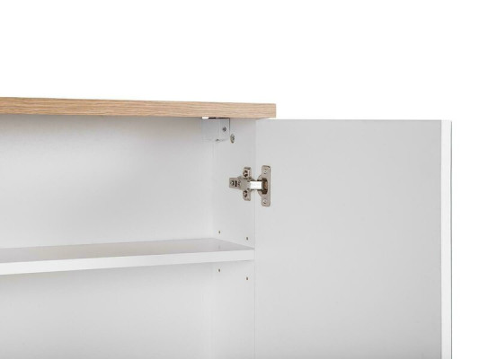 Mirror cabinet wall cabinet bathroom cabinet with mirror 80 cm