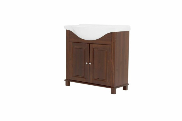 Bathroom furniture sink antique style basin with cabinet country house