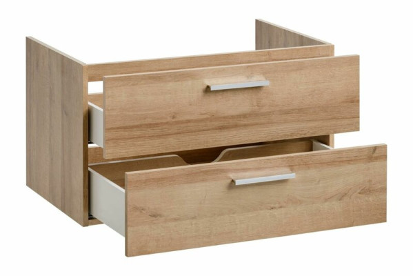 Bathroom furniture set 80cm washbasin with modern base cabinet decorative vanity