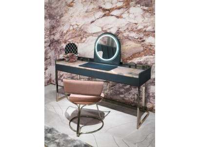 Bedroom furniture, dressing table, designer dressing chair, luxury wooden furniture