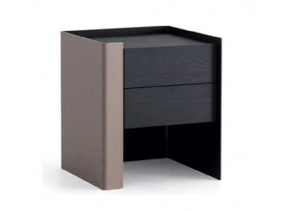 Black Nightstand Designer Nightstand Bedroom Wood Furniture New