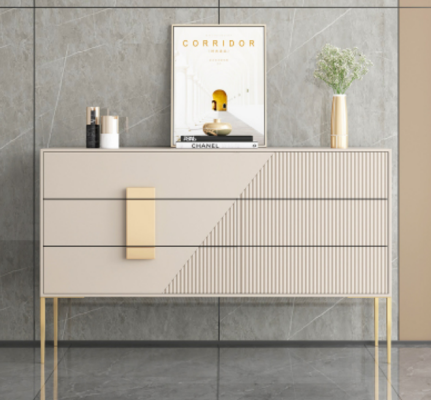 Sideboard Chest Wood Gray Dining Room Design Luxury Modern Furniture New