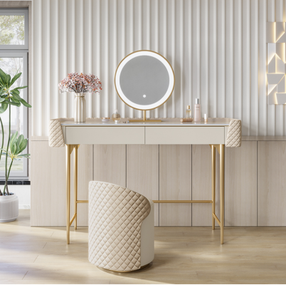 Makeup table luxury console table console bedroom dresser new