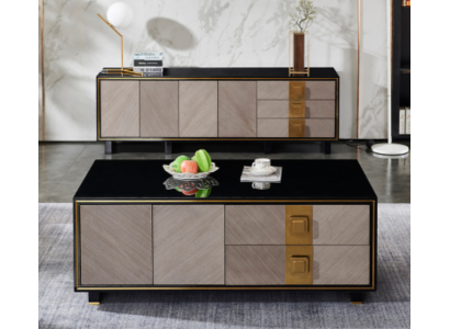 Living room design tables furniture luxury side table wood modern coffee table