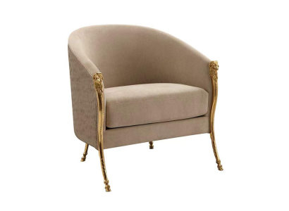 Luxury Designer Armchair Lounge Club Relax Living Room Upholstered Sofa Seat