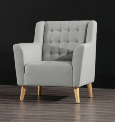 Armchair Chesterfield Couch Upholstery Furniture Interior Sofa Single-seater New