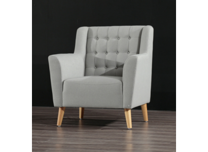 Armchair Chesterfield Couch Upholstery Furniture Interior Sofa Single-seater New