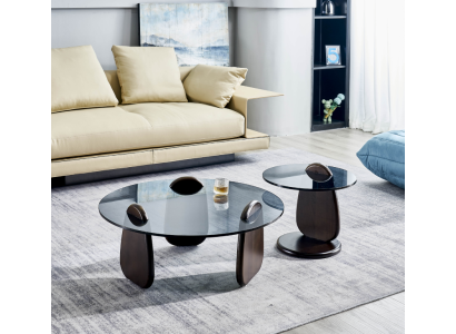 Round coffee table, side table, designer living room tables