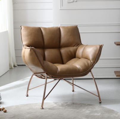 Wing chair, ottoman, couch, genuine sofa, upholstery, seat, lounge, relaxation chair, new