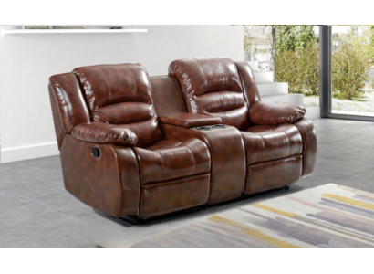 Sofa 2 Seater Design Sofas Upholstery Couches Relax Brown Living Room